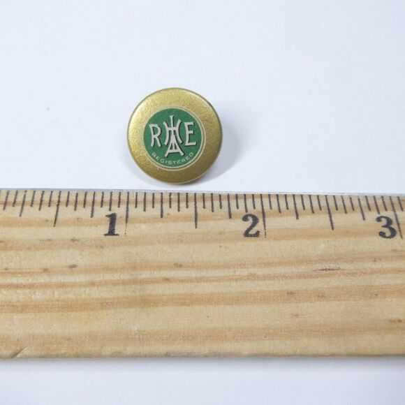 RHAE Registered Labor Union Pin Pinback Button Vintage - Picture 3 of 4